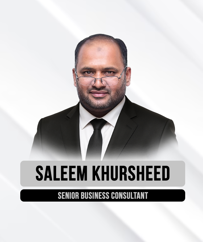 saleem khursheed senior business consultant of has business bureau